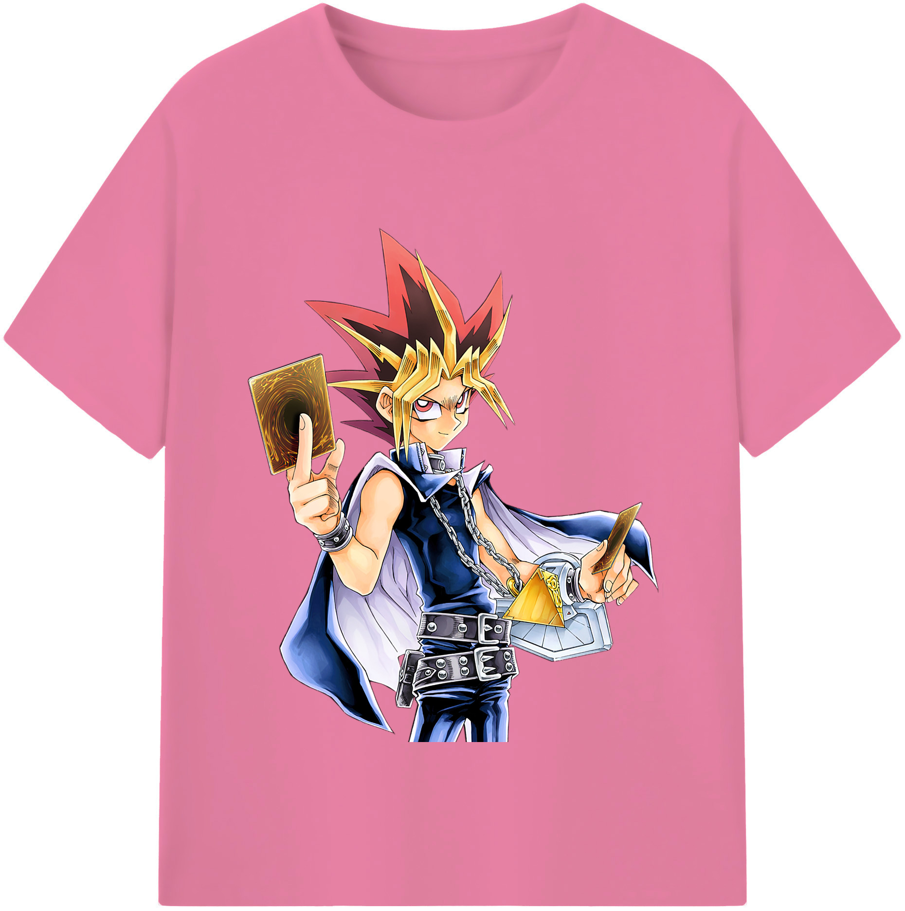 （画像用） 遊☆戯☆王 Yu-Gi-Oh! 綿100％半袖Tシャツ（フロントプリント）